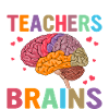 L'insegnante di anatomia ama il cervello - design colorato