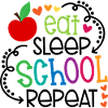 Eat, Sleep, School, Repeat – Design