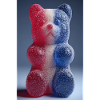 French Flag Gummy Bear