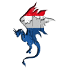 Drapeau des Pays-Bas - Pays-Bas - Silhouette de