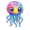 Rainbow jellyfish