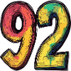 92 Number Comic