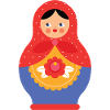 Stunning Matryoshka Doll Costume