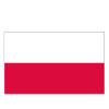 Poland flag with patriotic slogan