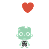 Cute Zombies Original Illustration