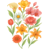 Elegant pastel floral arrangement
