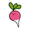 Cute Radish