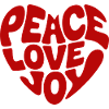 Peace Love Joy Heart