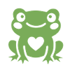 Charming Heart Faced Frog 