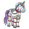 Einhorn Astronaut Weltraum
