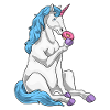 Einhorn Donut