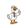 Quacking Business Duck