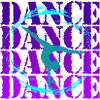 Acrobatic Dance in Vibrant Silhouette