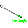 Farbtupfer