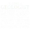 Géologue à vélo Géologie