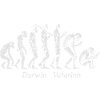 Evolution of Humanity Silhouette Design