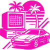 Miami Retro Pop Art