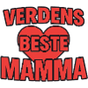 World's Best Mom Heart T-Shirt