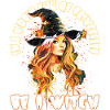 Spooky Pin-up Witch Halloween