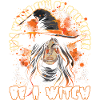 Spooky Pin-up Witch Halloween