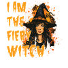 Spooky Pin-up Witch Halloween