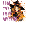 Spooky Pin-up Witch Halloween