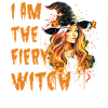 Spooky Pin-up Witch Halloween