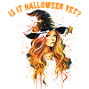 Spooky Pin-up Witch Halloween