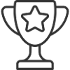 Trophy Icon – Award and Achievement Symbol