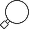 Lupensymbol – Such- und Zoomsymbol