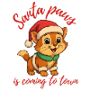 Santa paws is coming