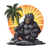 Palmier Gorilla Island
