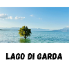 Projekt Lago di Garda z drzewem w wodzie
