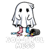BOO-TIFUL MESS - GHOST HALLOWEEN