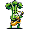 Saxy Celery Brings the Crunchy Jazz