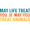 Positiver Optimismus Tierzitat