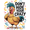 Fun Chicken Party T-Shirt