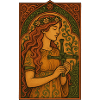 Art Nouveau Brigid