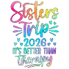 Brilliant Sister Trip 2026 Design