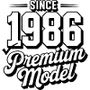 Millésime 1986 Premium Modèle Design