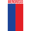 Drapeau tessinois avec inscription Mendrisio