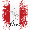 I love Peru, Peruvian flag
