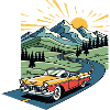 Old school car