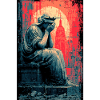 Crying Statue of Liberty