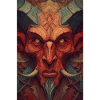 Infernal Demon Mask Art