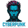 Conception d’avatar numérique cyberpunk