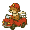 Otter Fire Truck Design