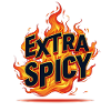 Extra Spicy – Flame Lettering