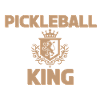 Pickleball King Pattern Design