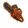 Chainsaw illustration Energetic and